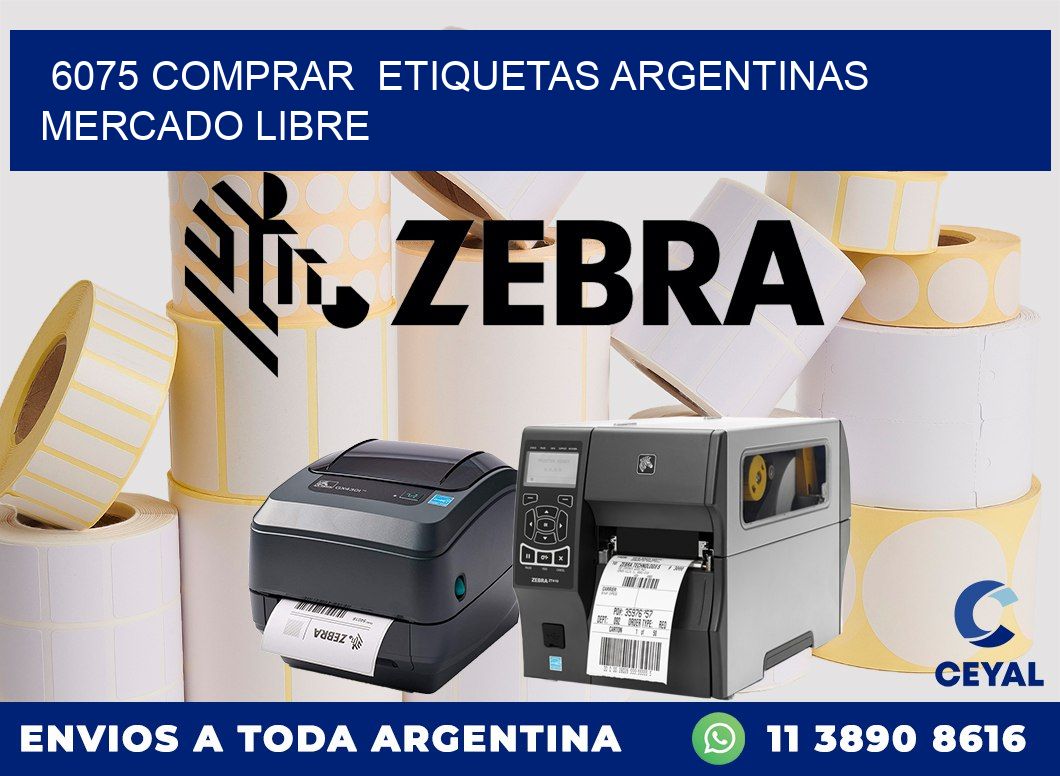 6075 COMPRAR  ETIQUETAS ARGENTINAS MERCADO LIBRE