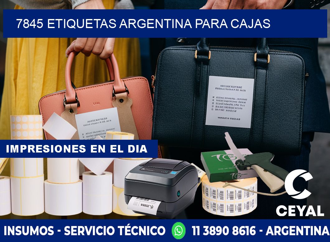 7845 ETIQUETAS ARGENTINA PARA CAJAS