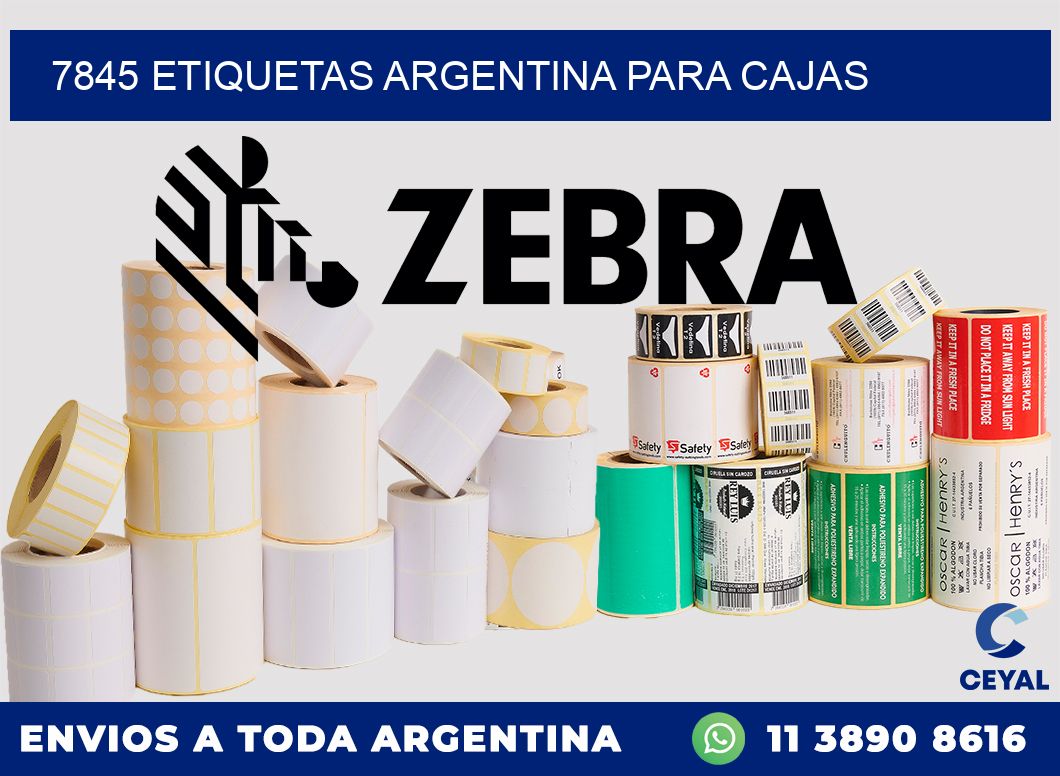 7845 ETIQUETAS ARGENTINA PARA CAJAS