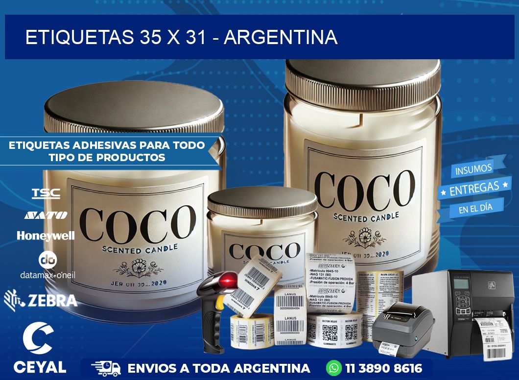 ETIQUETAS 35 x 31 – ARGENTINA