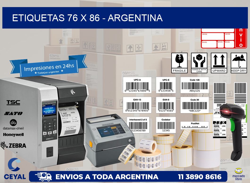 ETIQUETAS 76 x 86 – ARGENTINA