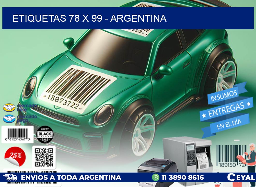 ETIQUETAS 78 x 99 – ARGENTINA