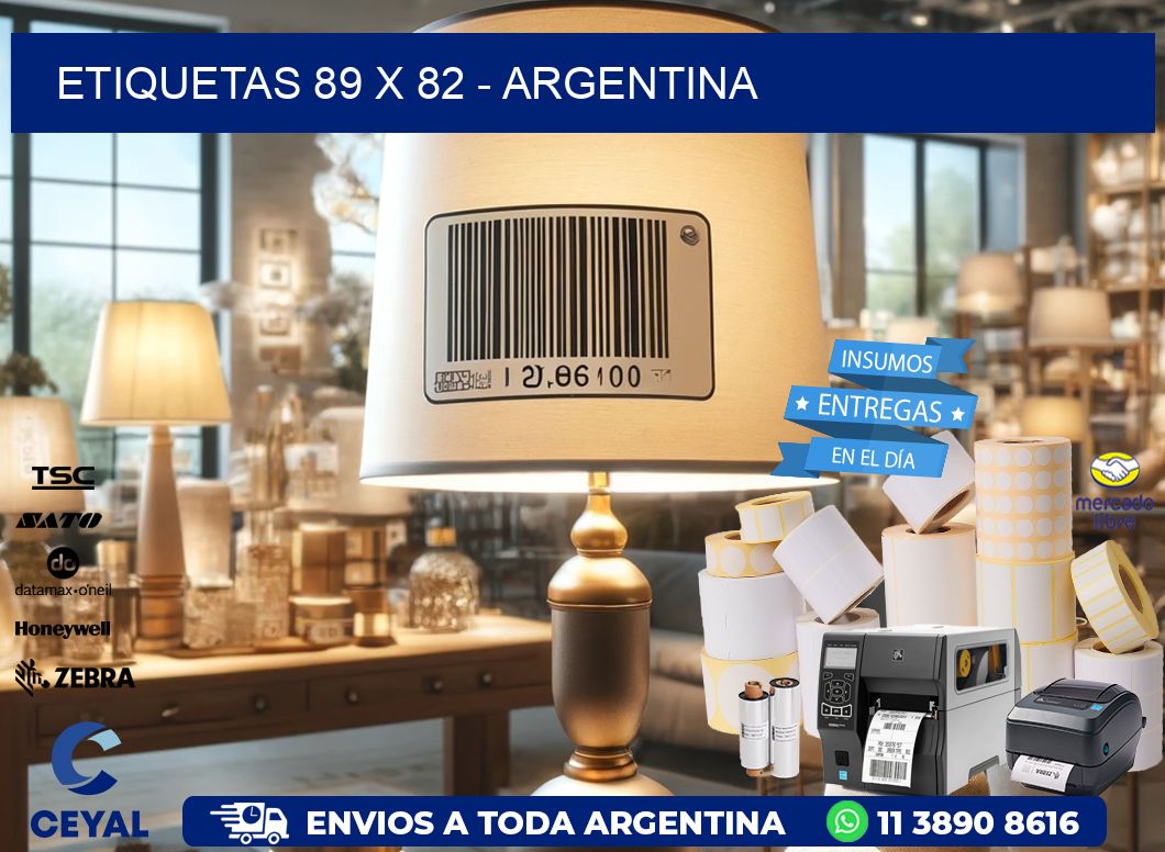 ETIQUETAS 89 x 82 - ARGENTINA