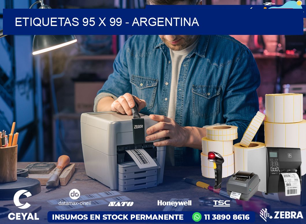 ETIQUETAS 95 x 99 - ARGENTINA