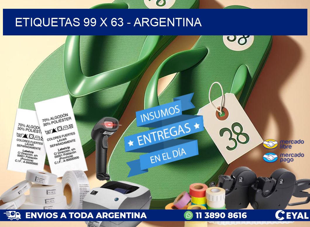 ETIQUETAS 99 x 63 - ARGENTINA