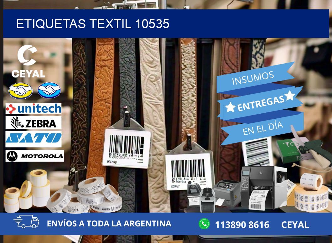 ETIQUETAS TEXTIL 10535