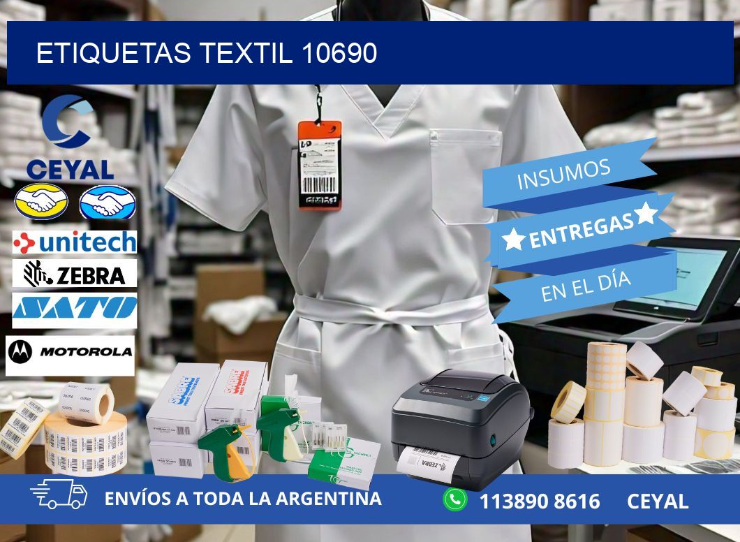 ETIQUETAS TEXTIL 10690