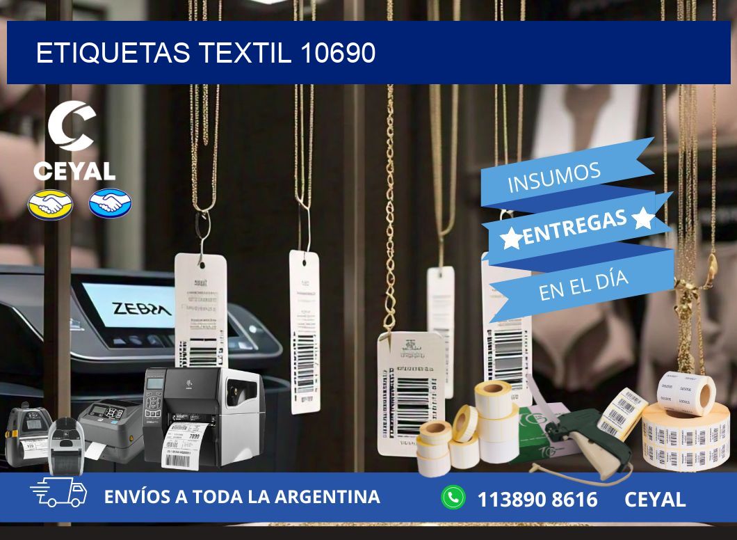 ETIQUETAS TEXTIL 10690