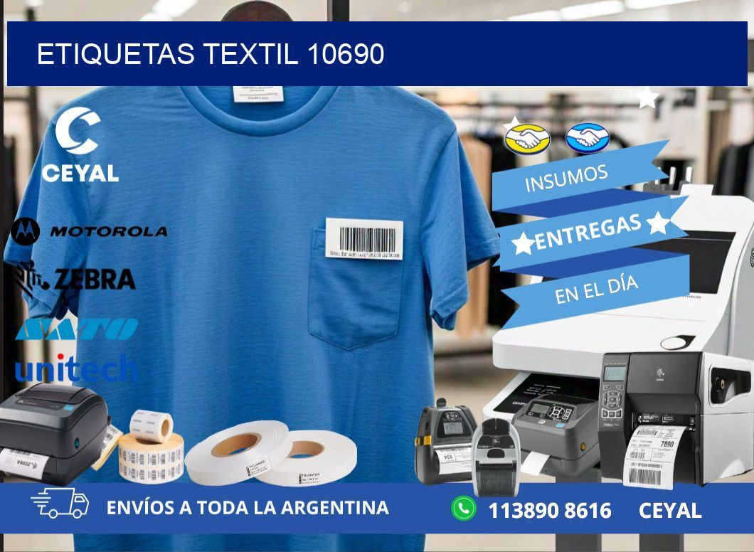 ETIQUETAS TEXTIL 10690