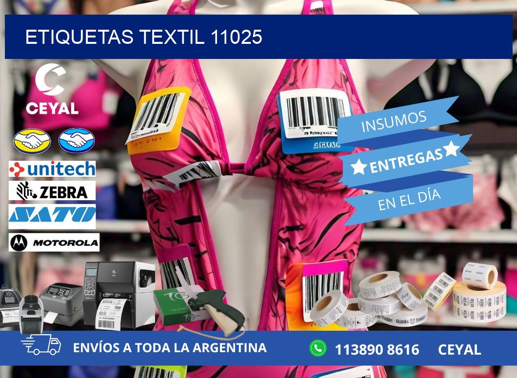 ETIQUETAS TEXTIL 11025