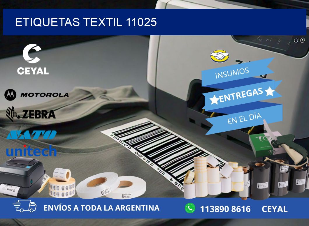 ETIQUETAS TEXTIL 11025