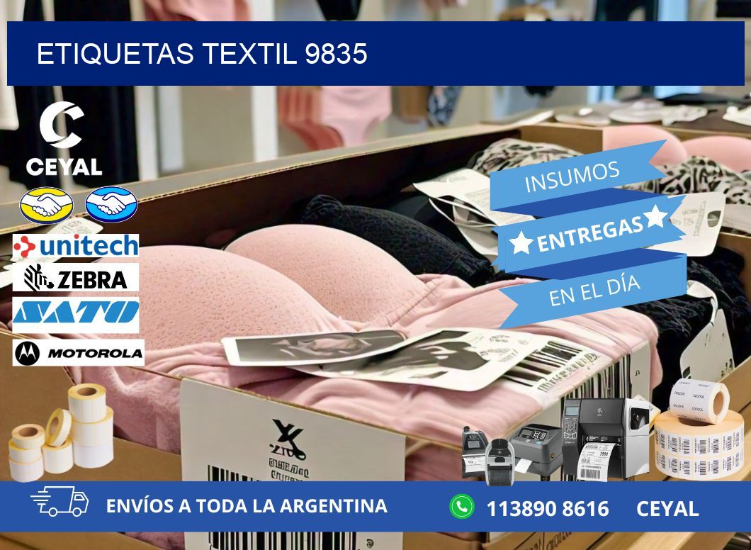 ETIQUETAS TEXTIL 9835