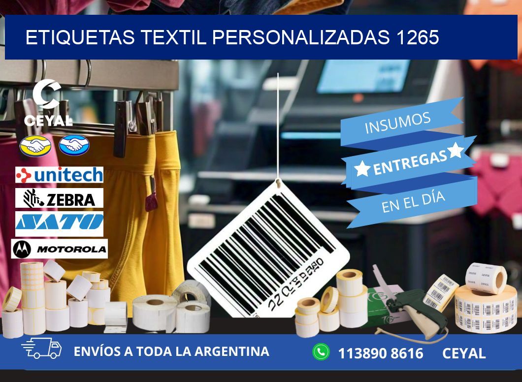 ETIQUETAS TEXTIL PERSONALIZADAS 1265