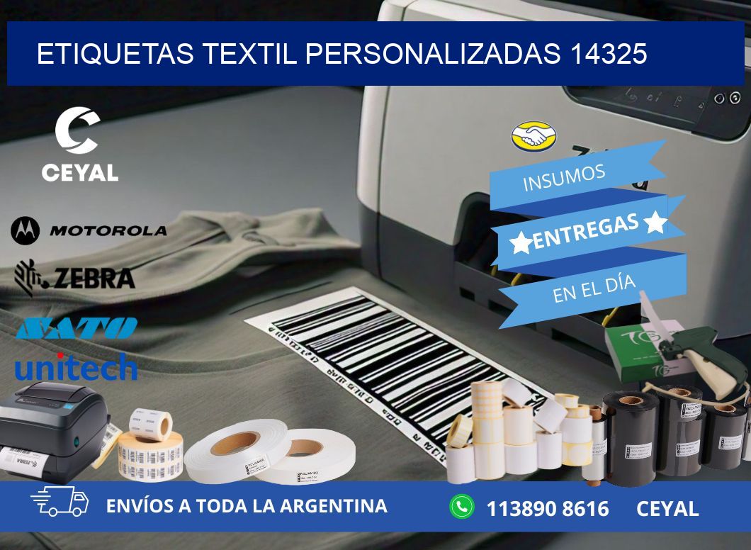 ETIQUETAS TEXTIL PERSONALIZADAS 14325