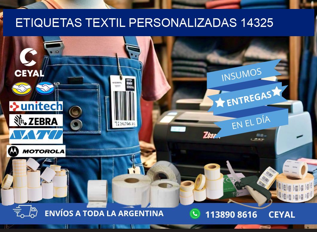 ETIQUETAS TEXTIL PERSONALIZADAS 14325