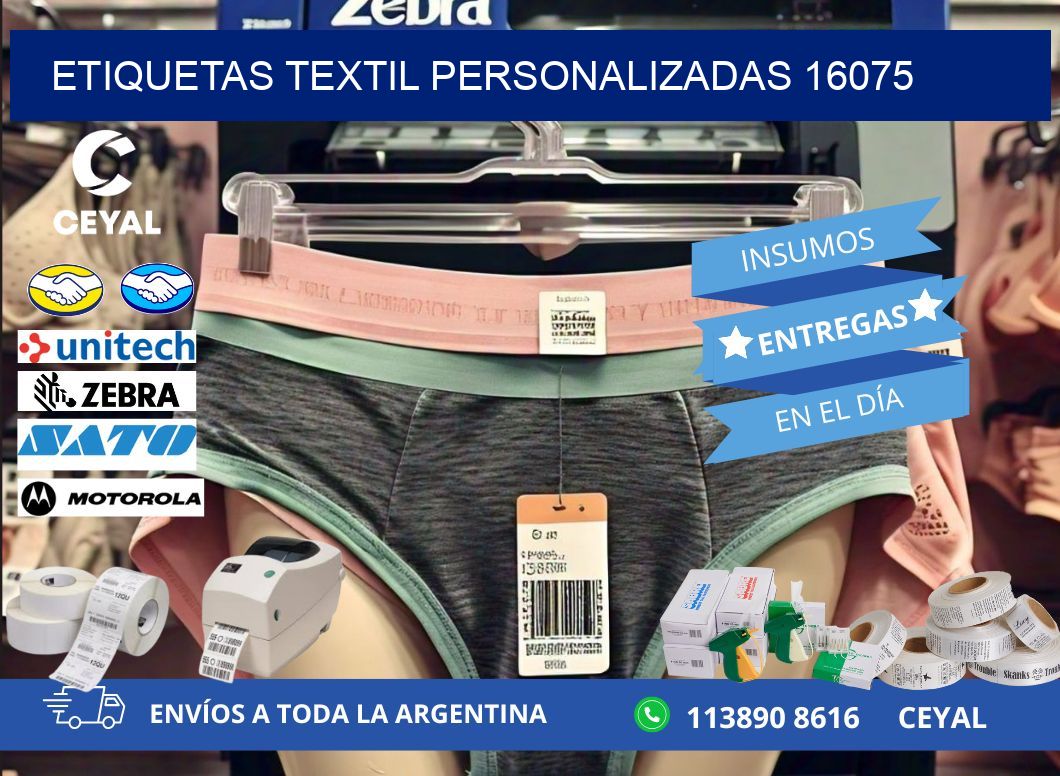 ETIQUETAS TEXTIL PERSONALIZADAS 16075